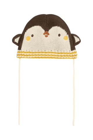Gorro con orejas - Marrón