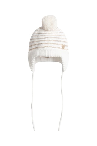 Gorro con borla - Crudo