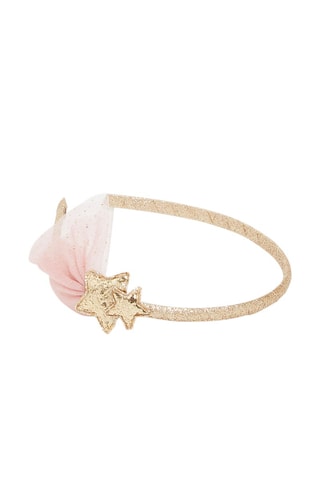 Diadema de estrellas para niña - Dorado