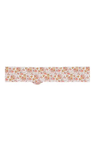 Cinta para el pelo con estampado floral - Beige