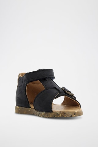 Sandalias de piel - Azul marino