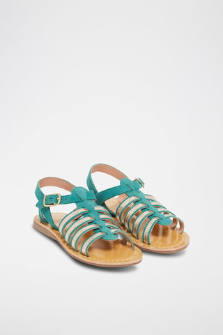 Sandalias romanas - Turquesa