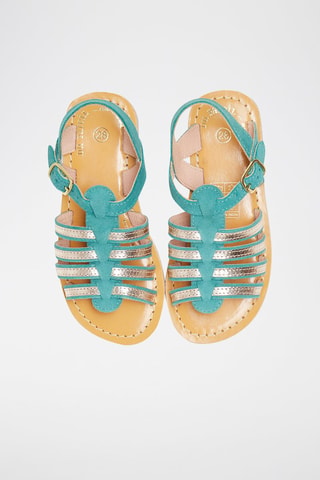 Sandalias romanas - Turquesa