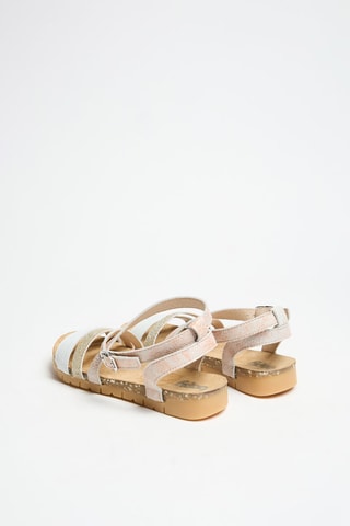 Sandalias de piel - Beige