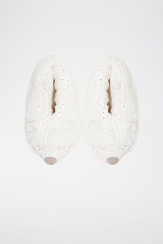 Zapatillas de casa - Blanco