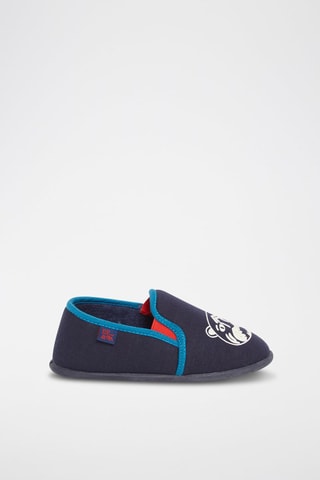 Zapatillas de casa fosforescentes - Azul marino