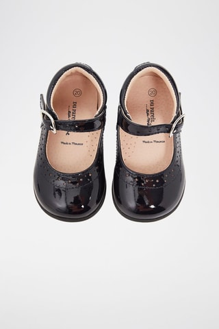 Babies de piel de charol - Azul