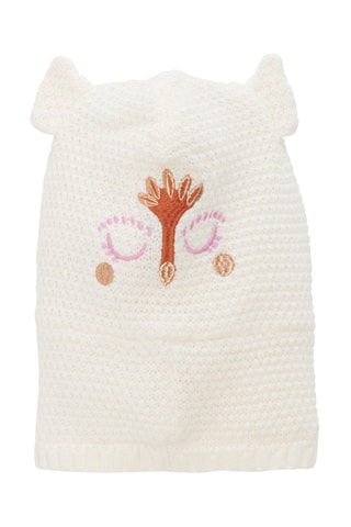 Pasamontañas para niña - Beige