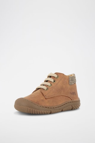 Botas de piel - Camel
