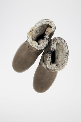 Botines de piel - Marrón