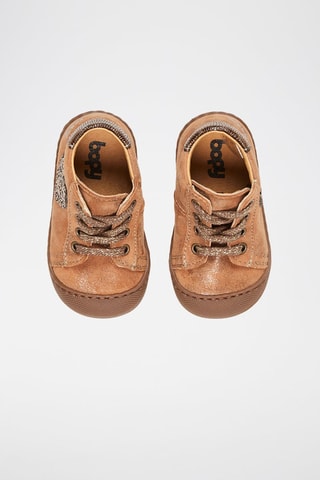Botines de piel - Camel