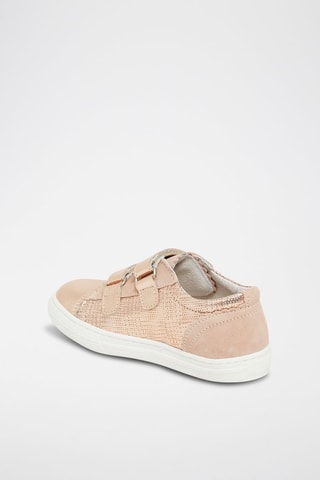 Zapatillas de piel - Dorado