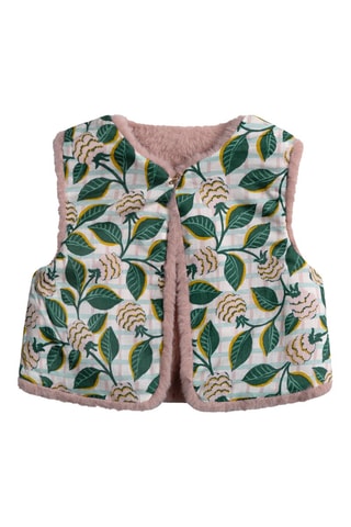 Chaleco reversible - Rosa empolvado