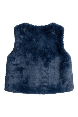 Chaleco reversible - Azul petróleo