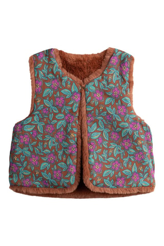 Chaleco reversible - Marrón