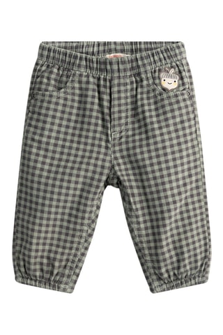 Pantalón - Verde claro y gris oscuro