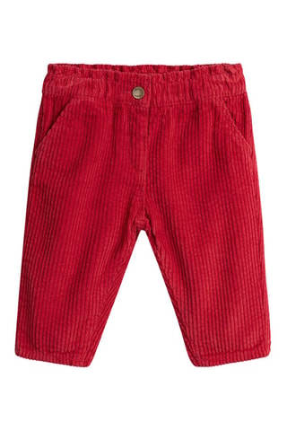 Pantalón de pana - Rojo