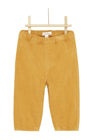 Pantalón de terciopelo para bebé niño - Naranja