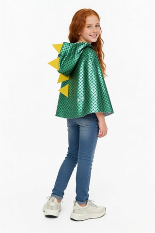 Capa de disfraz de dragón - Verde