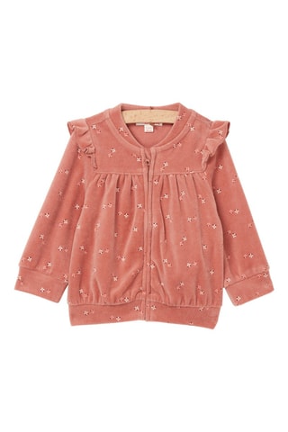 Chaqueta de flores - Marrón