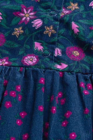 Vestido de terciopelo - Azul marino