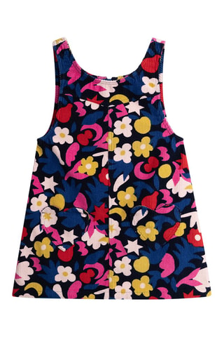 Vestido de pana - Azul marino
