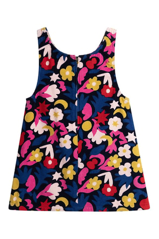 Vestido de pana - Azul marino