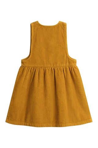 Vestido de pana - Mostaza