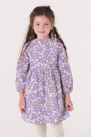 Vestido de terciopelo - Marfil