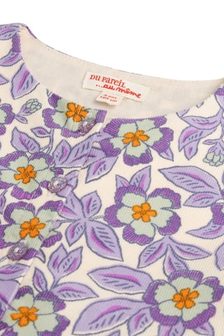 Vestido de terciopelo - Marfil