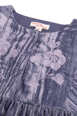 Vestido de terciopelo - Violeta