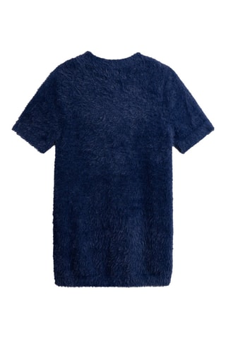 Vestido jersey - Azul marino