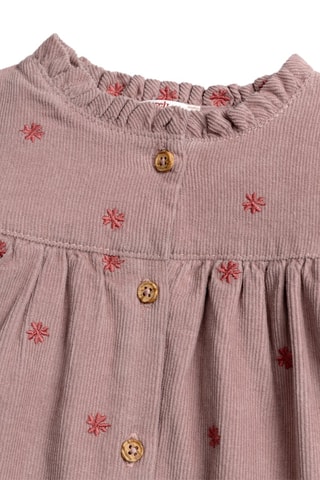 Vestido de terciopelo - Rosa empolvado