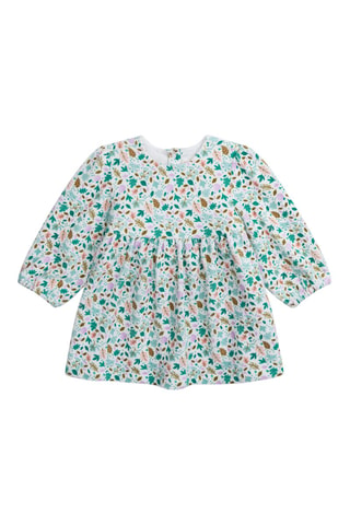 Vestido de terciopelo - Crudo