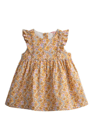 Vestido y cubrepañal - Crudo
