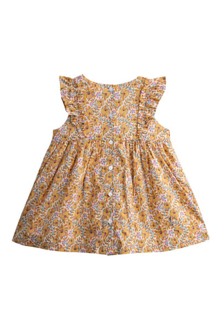 Vestido y cubrepañal - Crudo