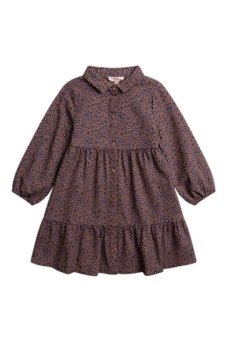 Vestido camisero - Marrón