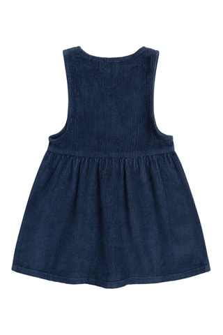 Vestido de terciopelo - Azul petróleo