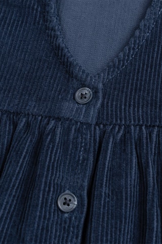 Vestido de terciopelo - Azul petróleo