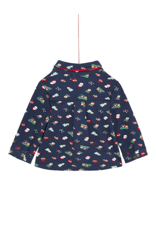 Camisa de fiesta para bebé niño - Azul