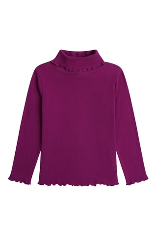 Jersey fino - Rosa oscuro