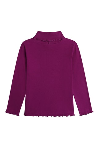 Jersey fino - Rosa oscuro