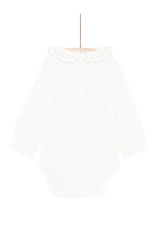 Body de Navidad para bebé niña - Beige