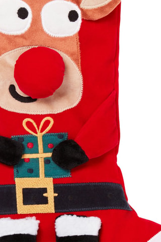 Calcetines de Navidad con dibujos - Rojo