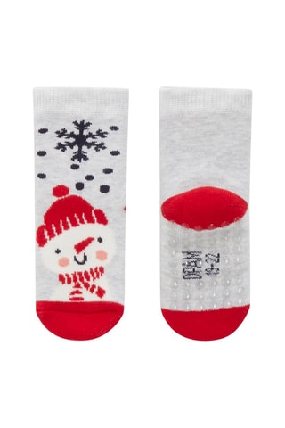 Calcetines para bebé niño - Gris