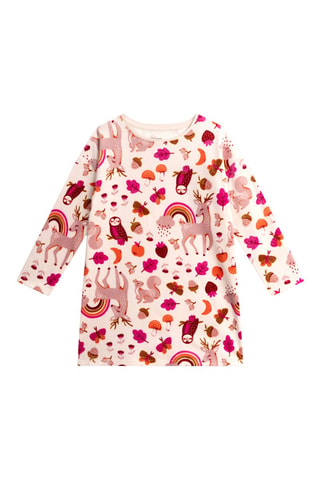 Pijama - Crudo y fucsia