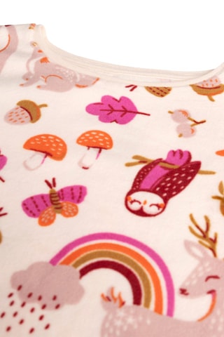 Pijama - Crudo y fucsia