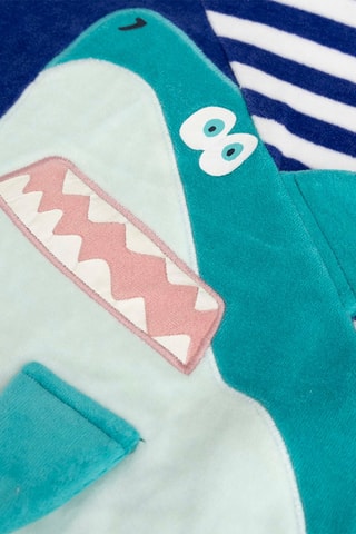 Pijama - Azul marino y crudo
