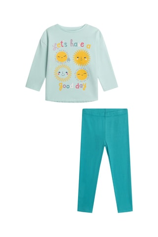 Pijama - Verde agua