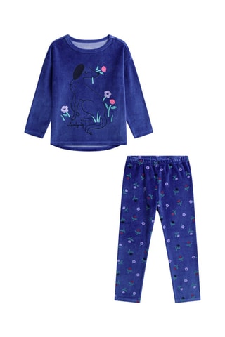 Pijama - Azul cobalto